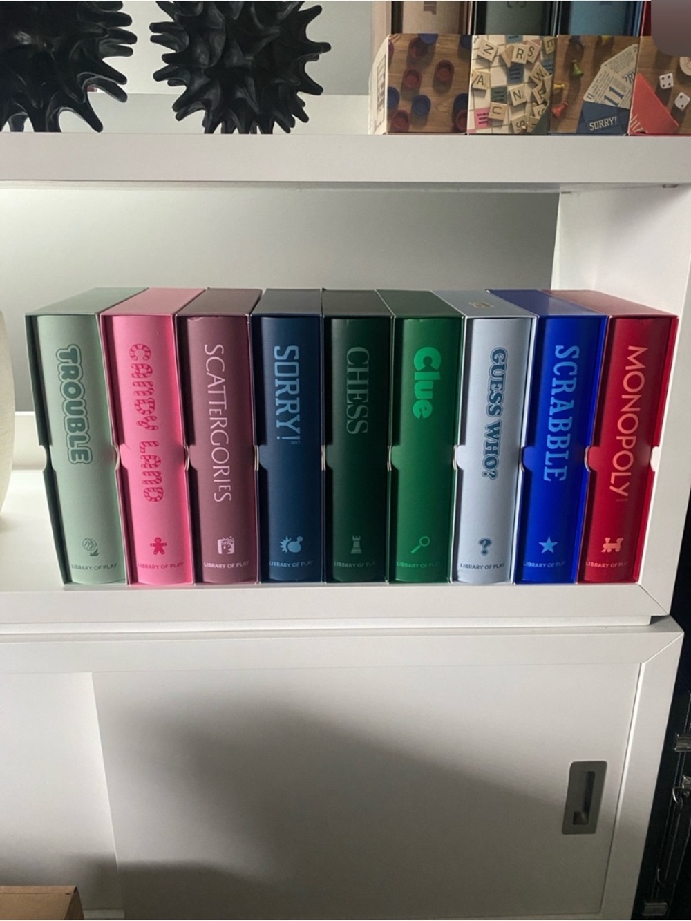 NIB Library of Play Classic Board Game Box Set 9 piece set